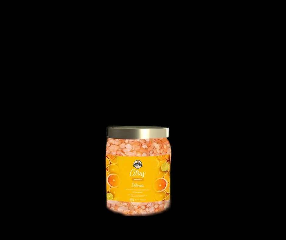 Citrus Fragrance Bath Salt small by SM Salt