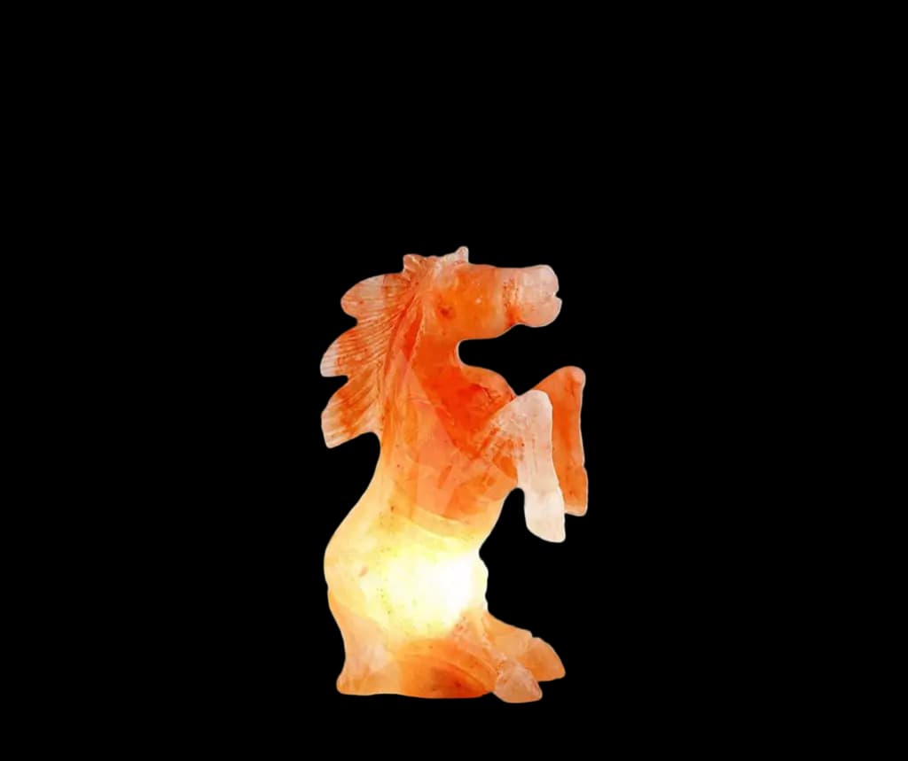 Full Horse Salt Lamp by SM Salt