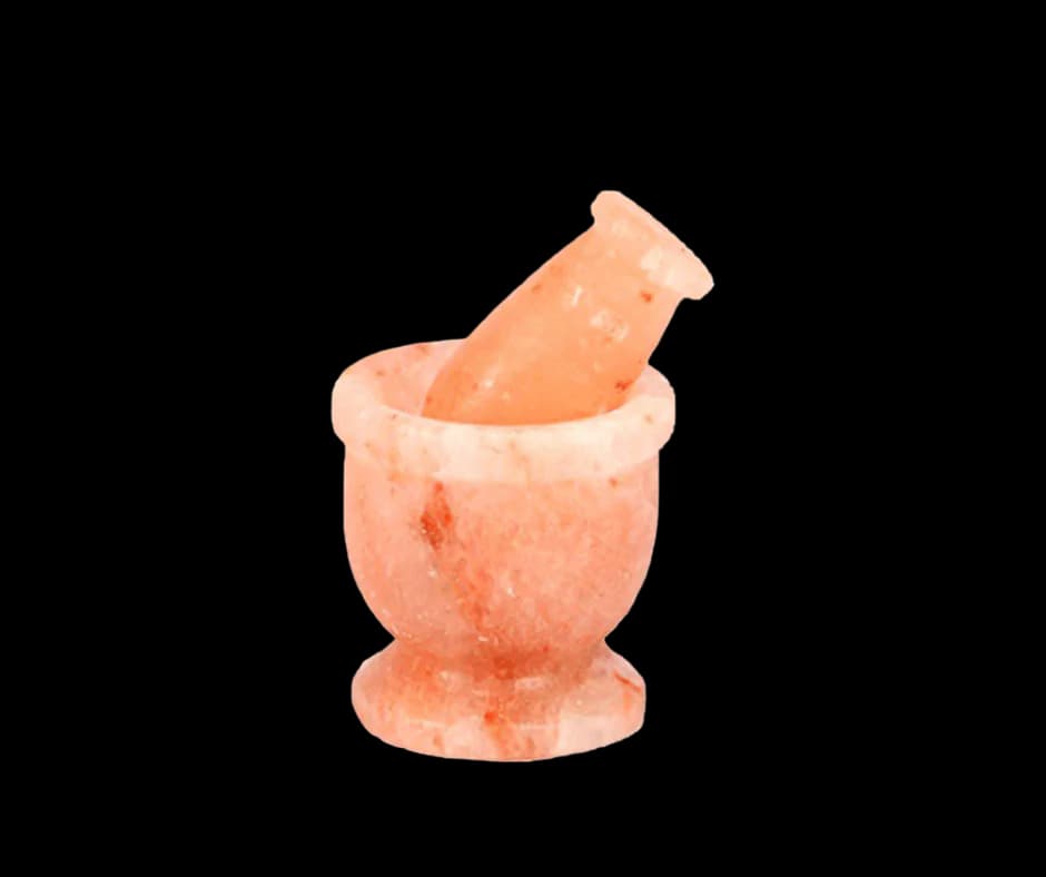 Mortar & Pestle Salt Jars by SM Salt