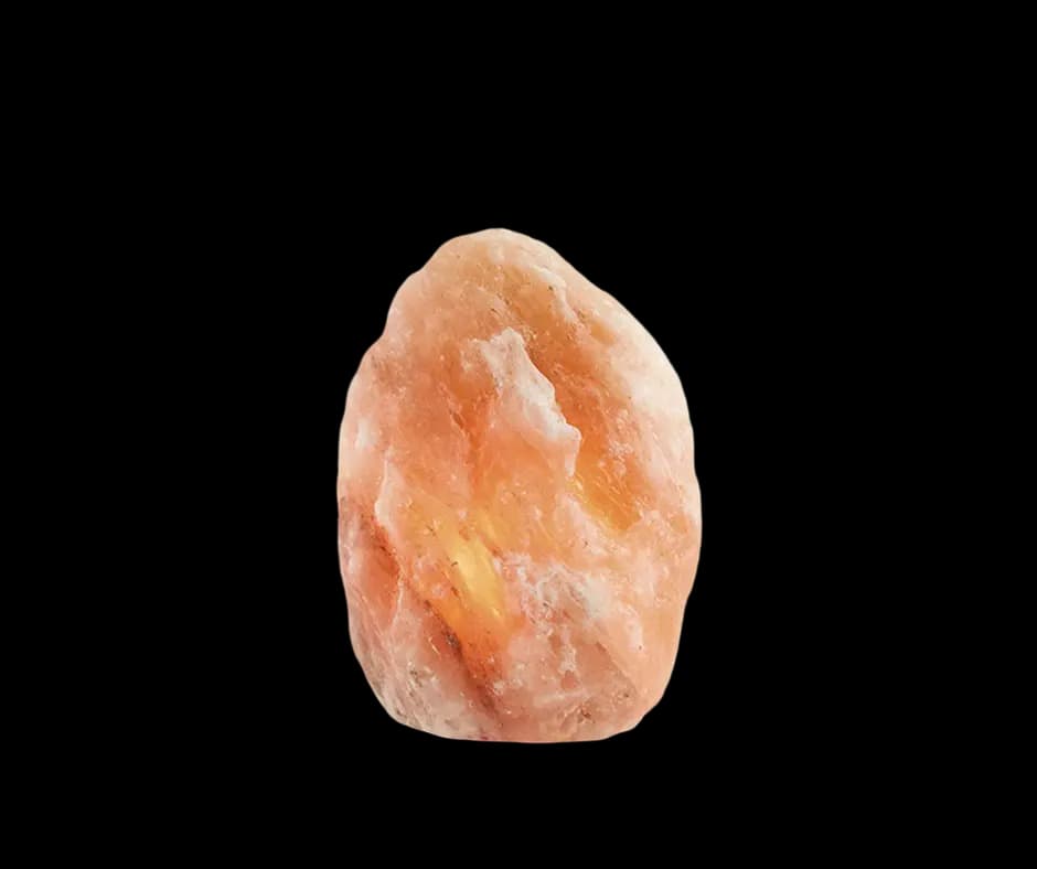 Natural Pink Salt Lamp by SM Salt