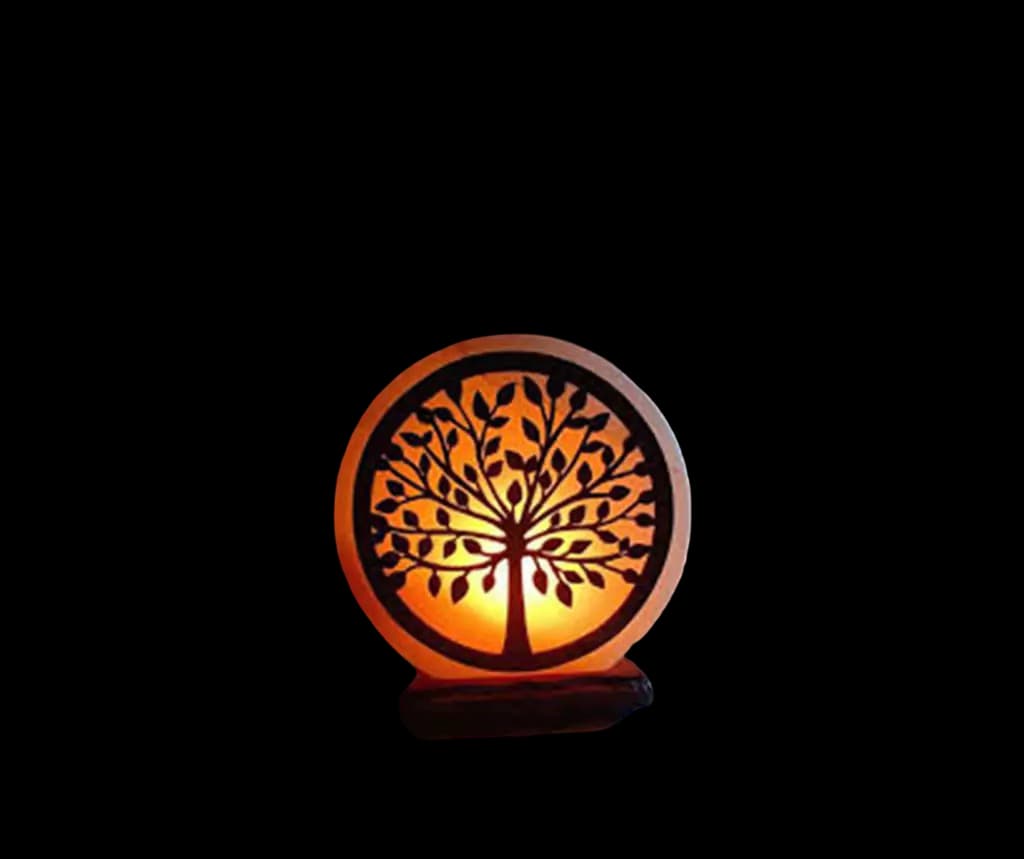 3D Wooden Tree Salt Lamp by SM Salt