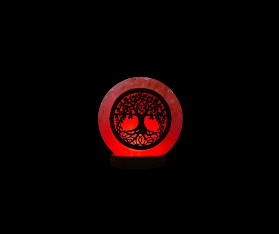 3D tree wooden Usb Salt Lamp by SM Salt
