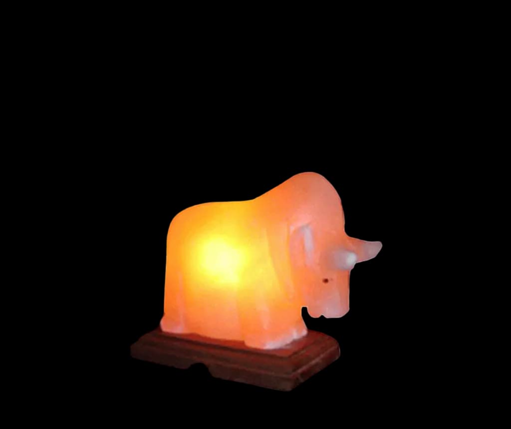 Bull Salt Lamp by SM Salt