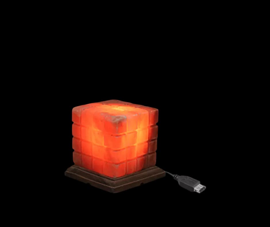 Cube Lined USB Lamp by SM Salt