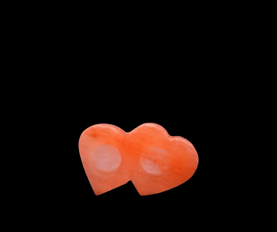Double Heart Candle Holder by SM Salt