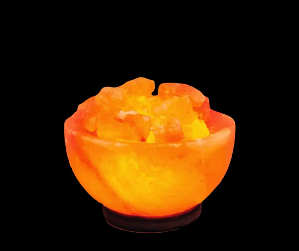 Fire Bowl Salt Lamp by SM Salt