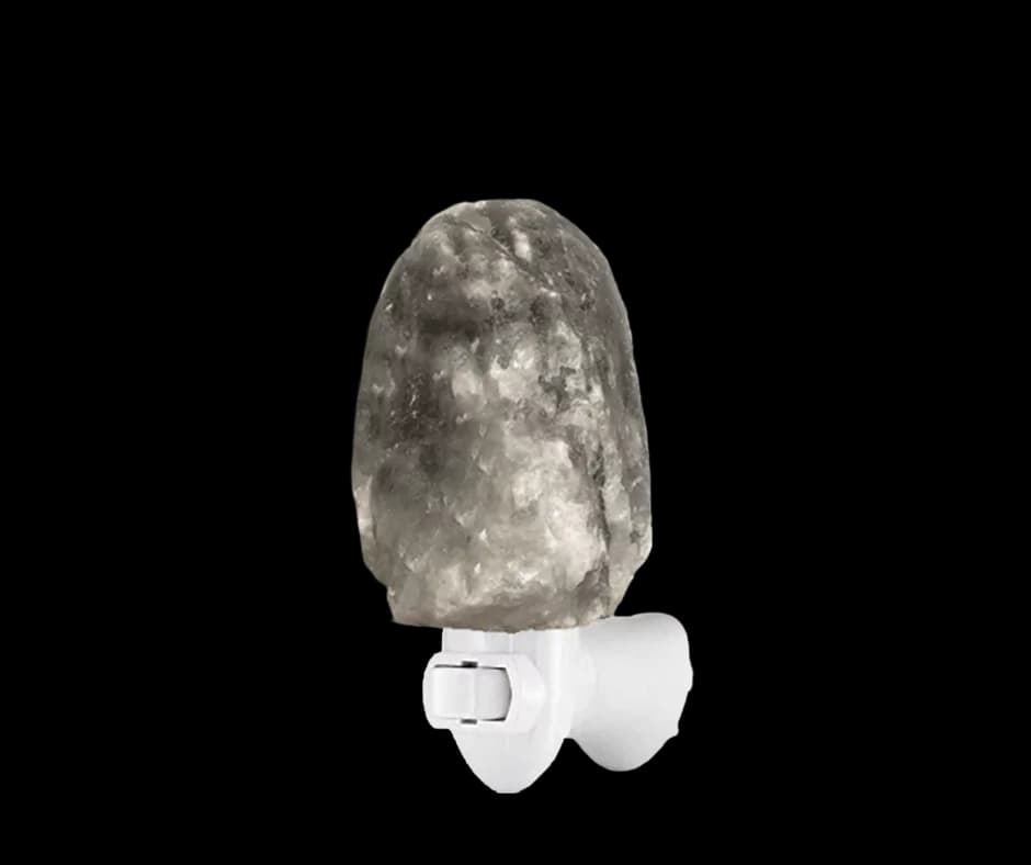 Grey Natural Night Lamp by SM Salt