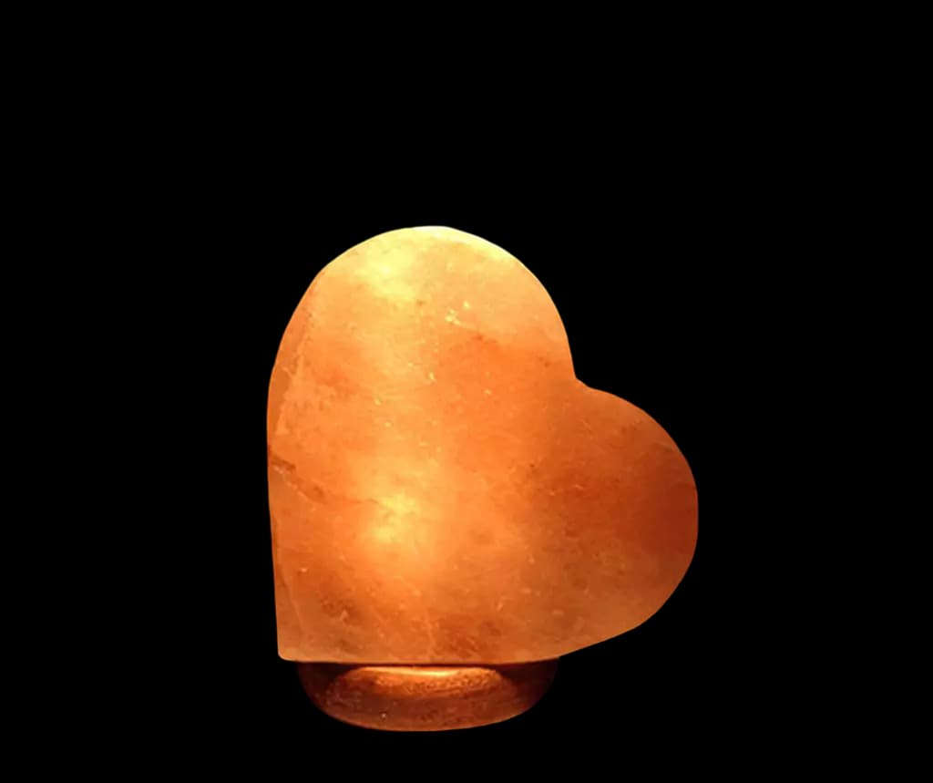 Heart Salt Lamp by SM Salt