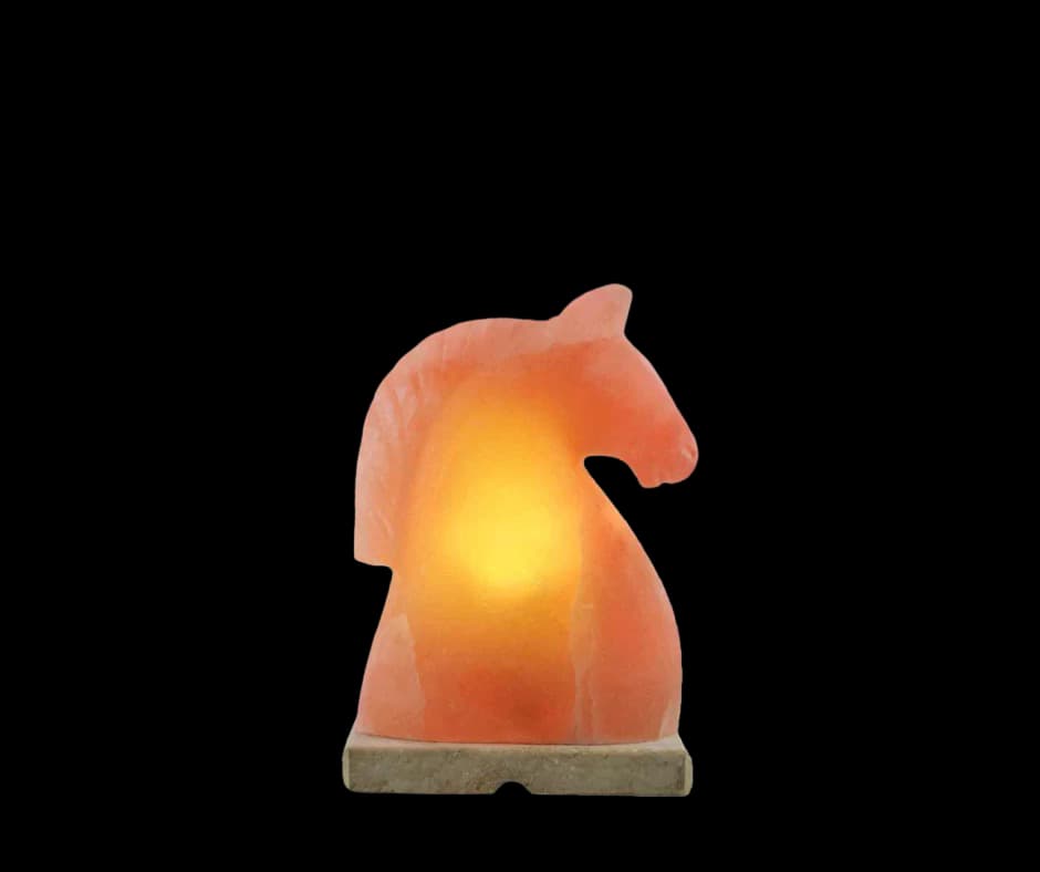 Horse Face Salt Lamp by SM Salt