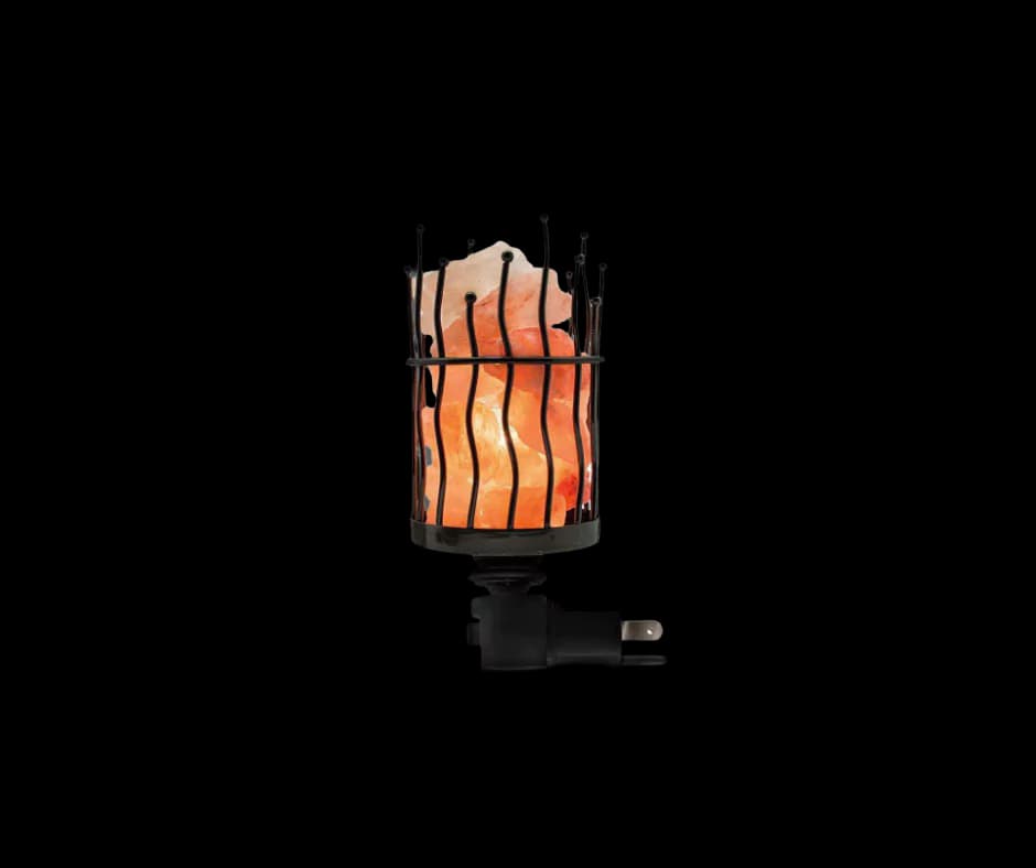 Iron Basket Chunks Night Lamp by SM Salt