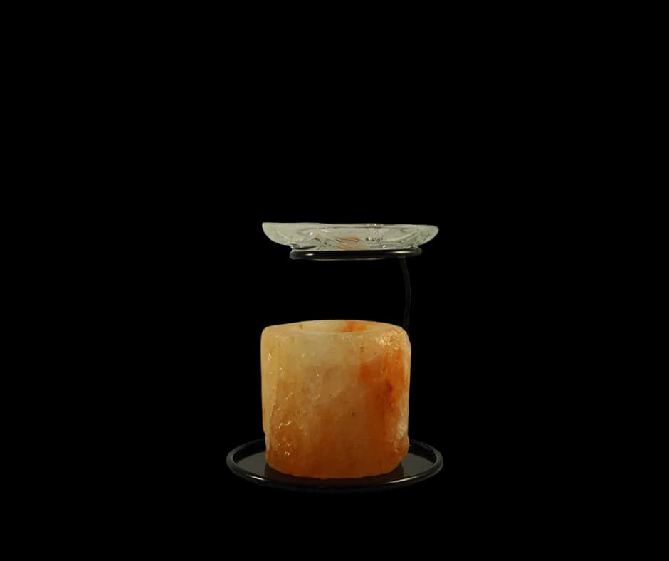 Natural Aroma With Iron Holder Glass by SM Salt