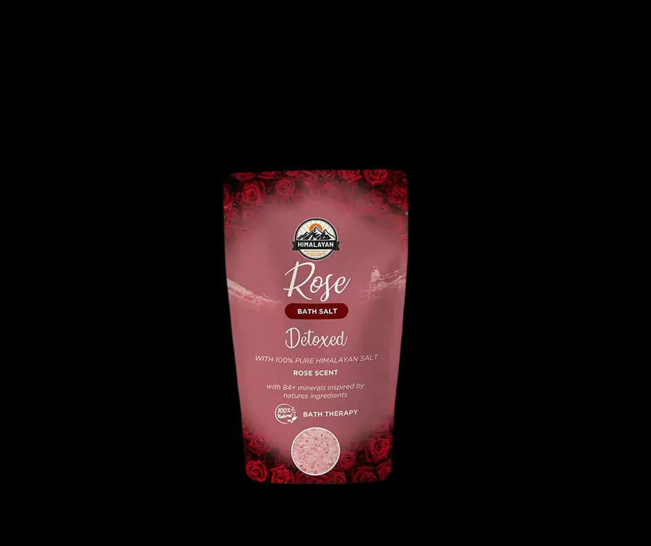 Rose Fragrance Bath Salt by SM Salt