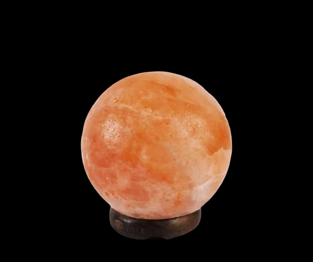 Round Salt Lamp by SM Salt