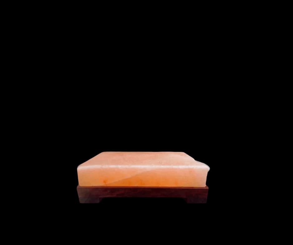 Square Plain Detox Wooden Base by SM Salt
