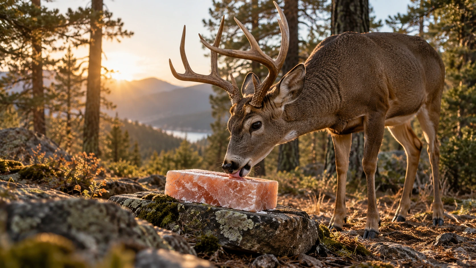 Wildlife with natural salt
