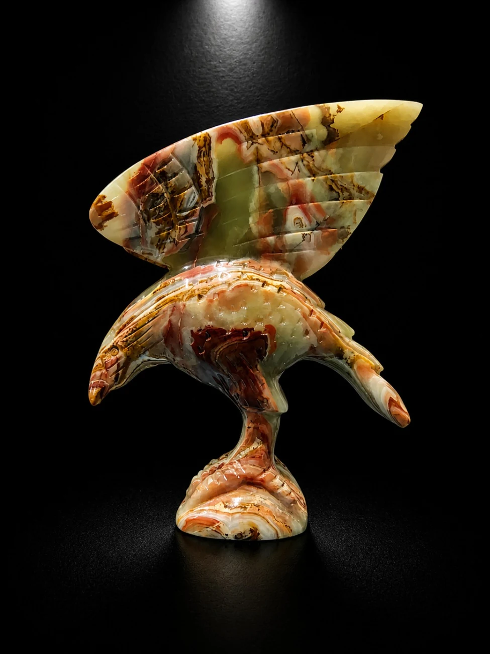 Eagle sculpture