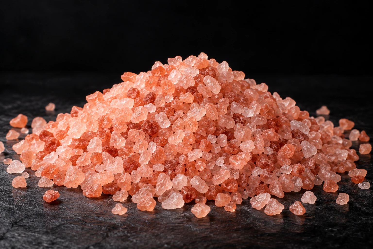 Himalayan Pink salt, coarse crystal reference