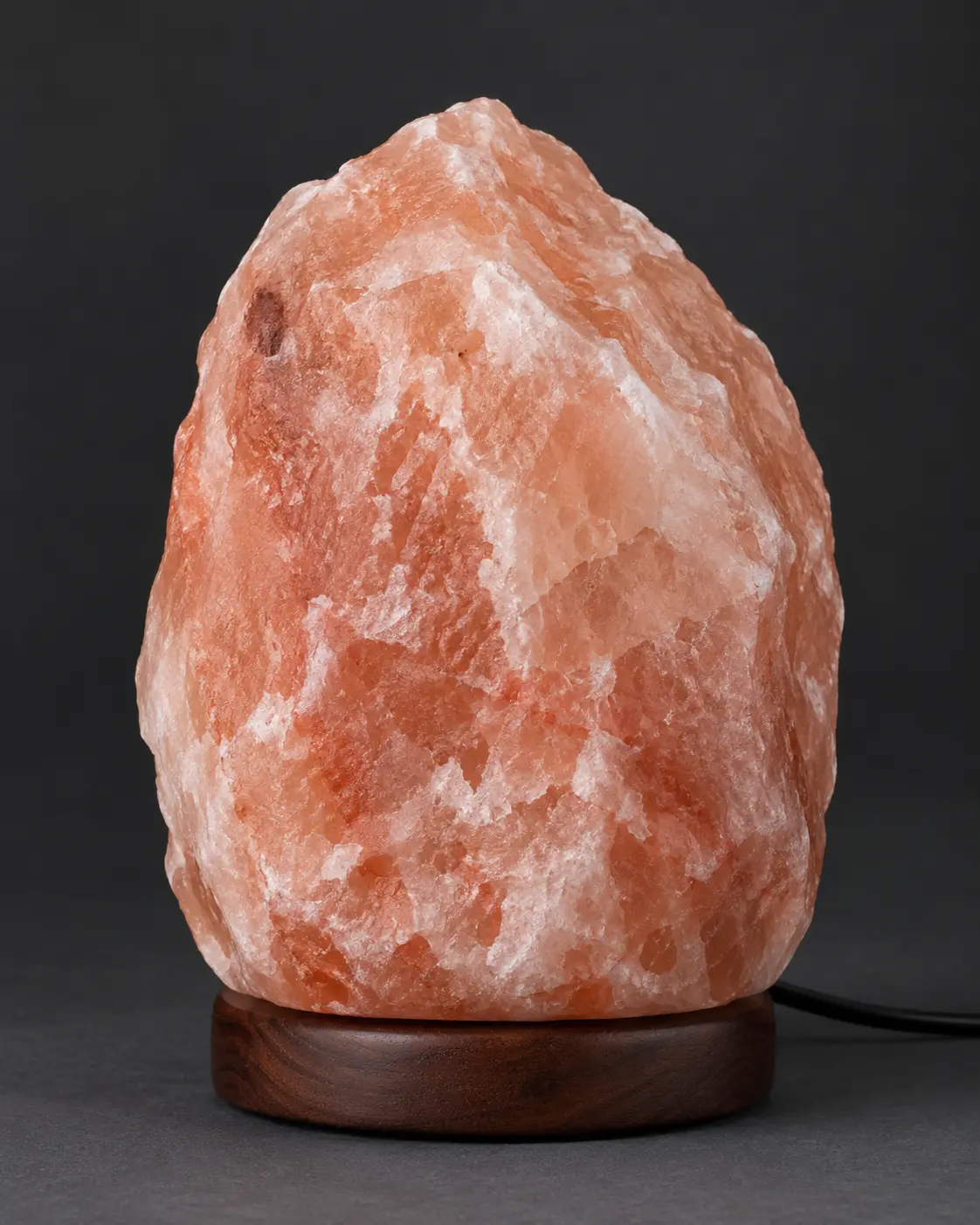Pink natural Himalayan salt lamp