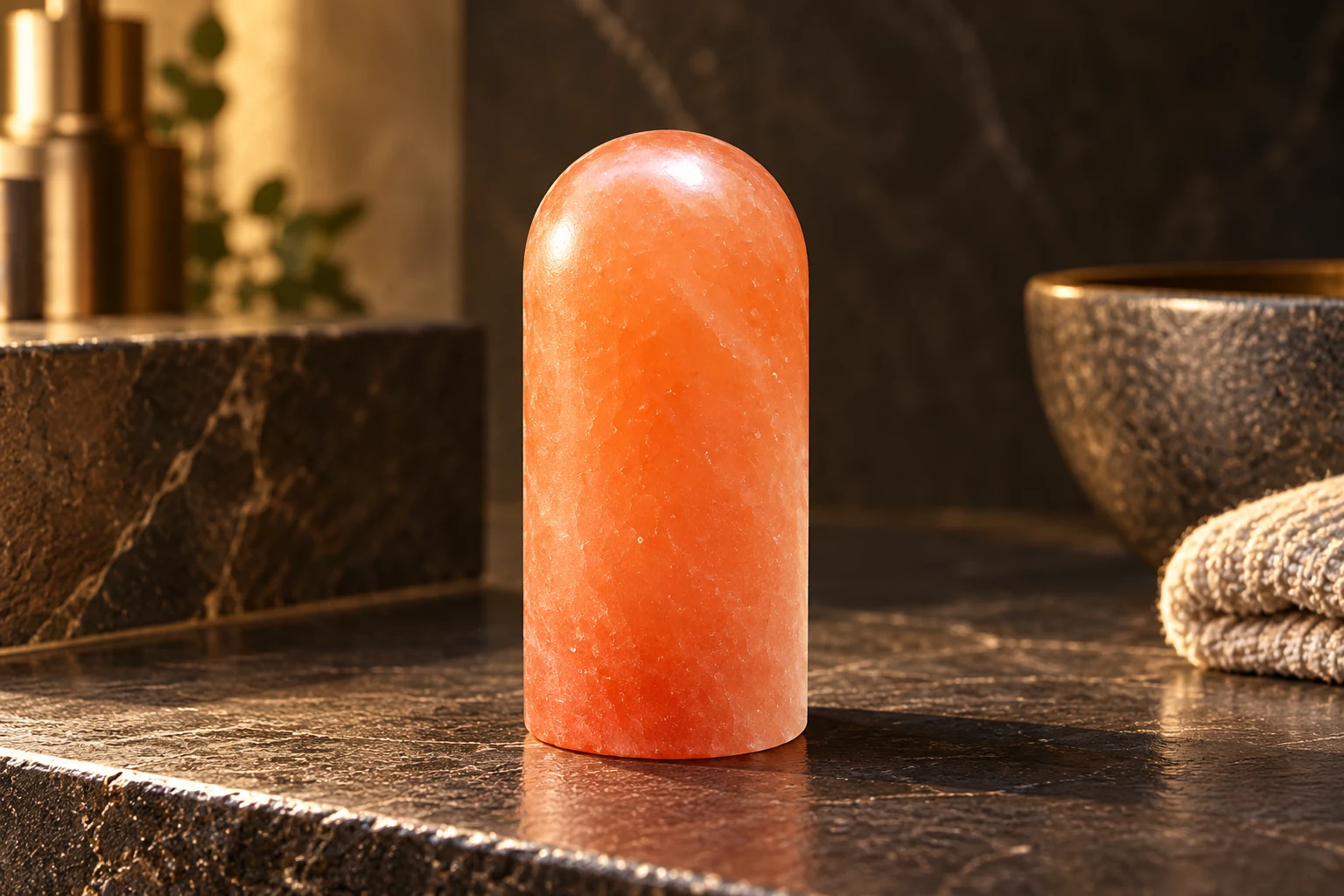 Deodorant Stick Salt — illustrative studio visualization based on the SM SALT product