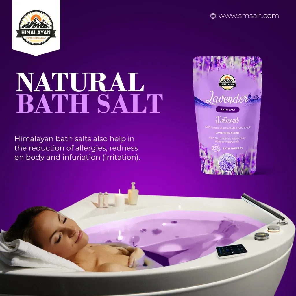 lavender salt bath benefits