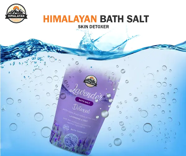 Detox with himalayan Pink Salt