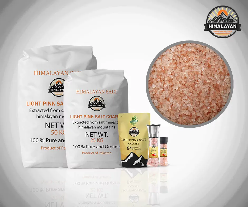 Light Pink Salt Coarse