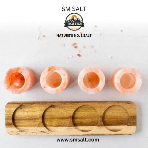 Salt tequila shot glasses