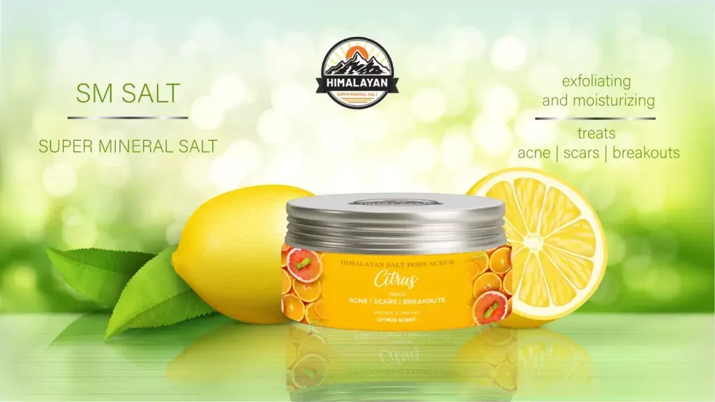 himalayan pink salt scrub