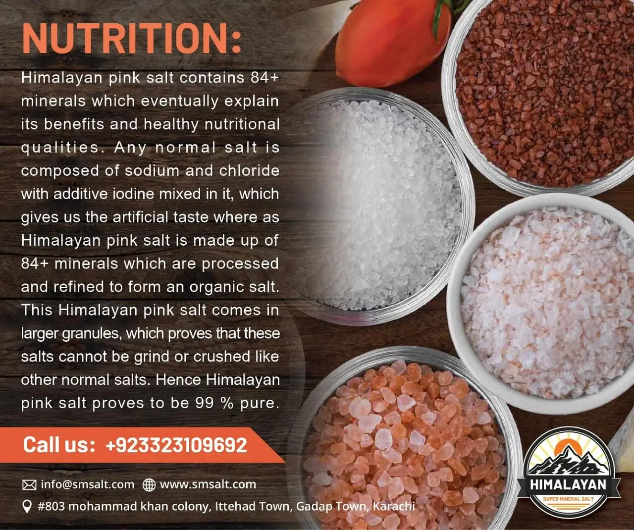 84 Minerals In Himalayan Salt
